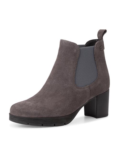 Se Tamaris Chelsea Boots  grå / mudderfarvet ved About You