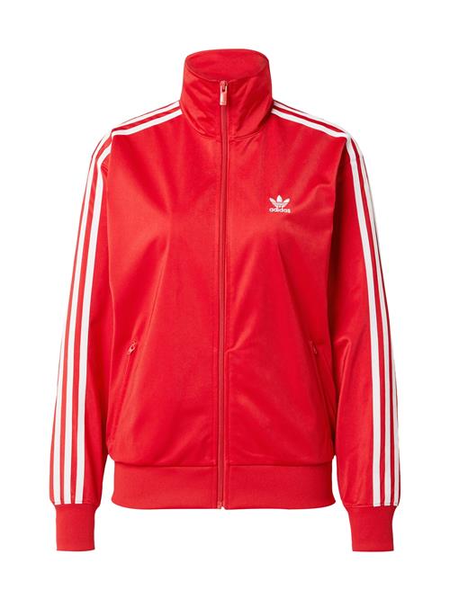 ADIDAS ORIGINALS Sweatjakke 'Adicolor Classics Firebird'  rød / hvid