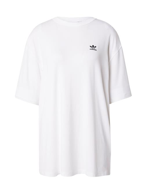 ADIDAS ORIGINALS Oversized bluse 'Trefoil'  sort / hvid