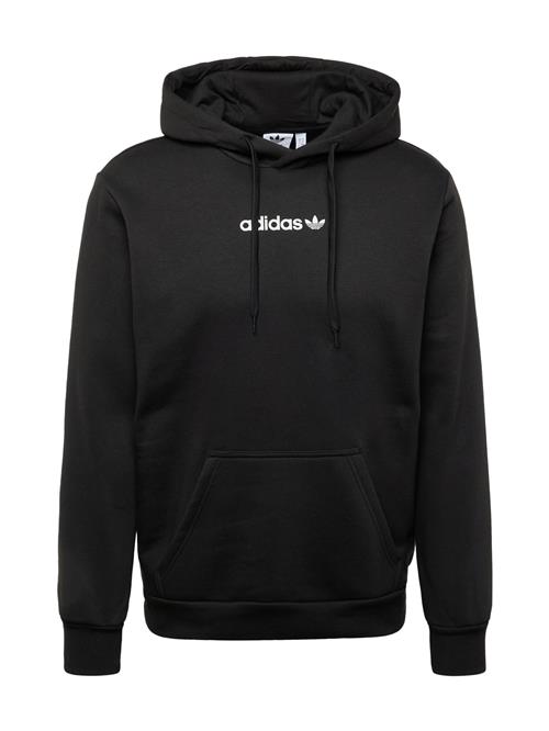 Se ADIDAS ORIGINALS Sweatshirt  sort / hvid ved About You