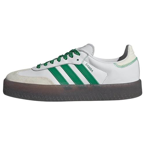 ADIDAS ORIGINALS Sneaker low 'Samba'  ecru / grøn / hvid