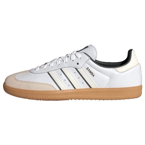 ADIDAS ORIGINALS Sneaker low 'Samba'  beige / sort / hvid