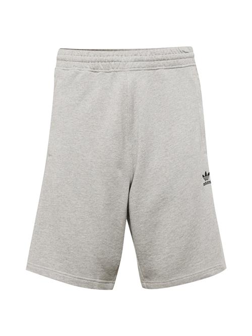 ADIDAS ORIGINALS Bukser 'Essentials'  lysegrå / sort