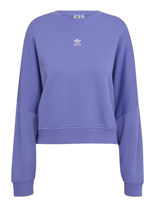 Se ADIDAS ORIGINALS Sweatshirt 'Essentials'  safir / hvid ved About You