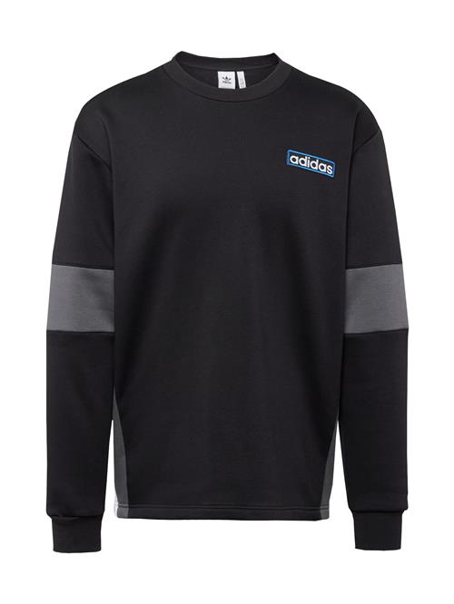 Se ADIDAS ORIGINALS Sweatshirt 'Adibreak'  azur / grå / sort / hvid ved About You