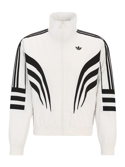 Se ADIDAS ORIGINALS Sweatshirt 'Q3 Atlanta'  sort / hvid ved About You