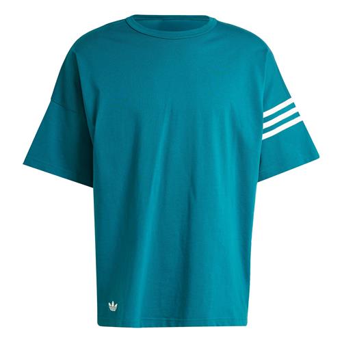 Se ADIDAS ORIGINALS Bluser & t-shirts 'Neuclassics'  petroleum / hvid ved About You