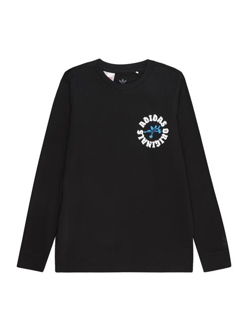 ADIDAS ORIGINALS Shirts  lyseblå / sort / hvid