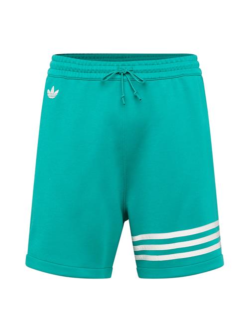 ADIDAS ORIGINALS Bukser 'NEU'  neongrøn / hvid