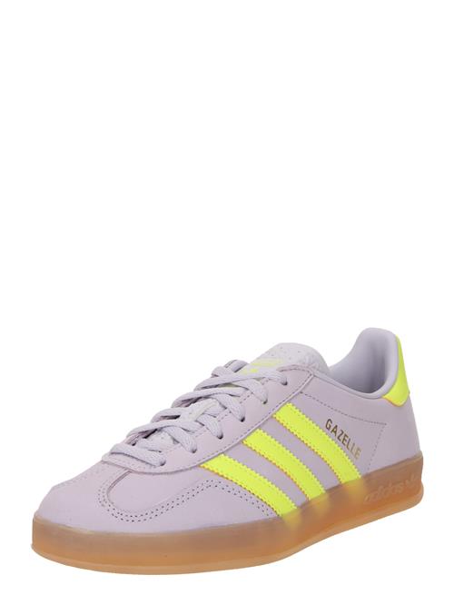 ADIDAS ORIGINALS Sneaker low 'Gazelle'  gul / lavendel