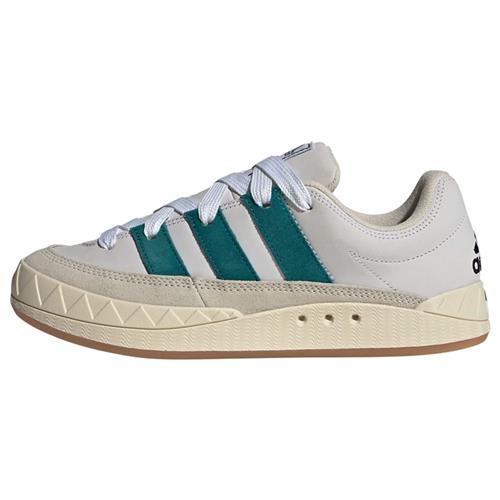 Se ADIDAS ORIGINALS Sneaker low 'Adimatic'  beige / mørkegrøn / offwhite ved About You