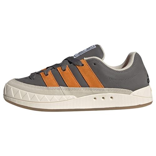 Se ADIDAS ORIGINALS Sneaker low 'Adimatic'  grå / orange ved About You