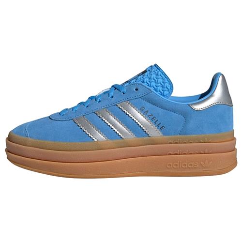 ADIDAS ORIGINALS Sneaker low 'Gazelle Bold'  azur / sølv