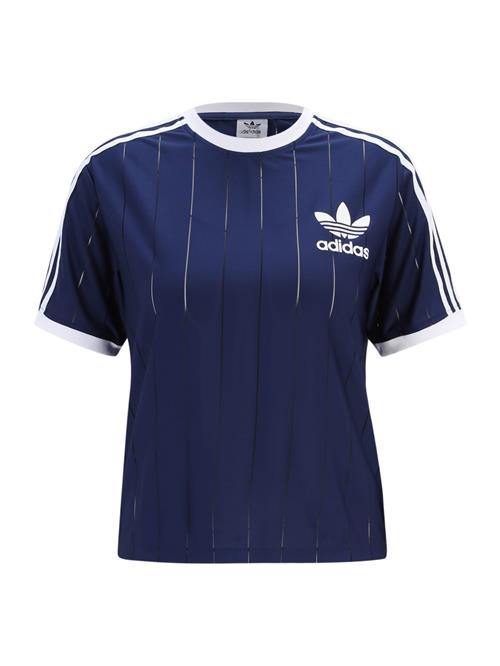 ADIDAS ORIGINALS Shirts 'Adicolor'  mørkeblå / hvid