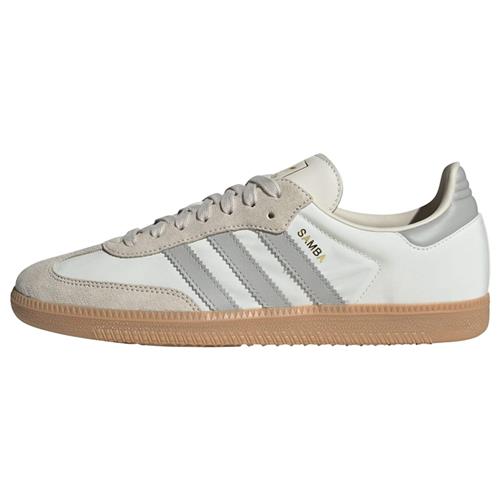 Se ADIDAS ORIGINALS Sneaker low 'Samba'  kit / gul / grå / hvid ved About You