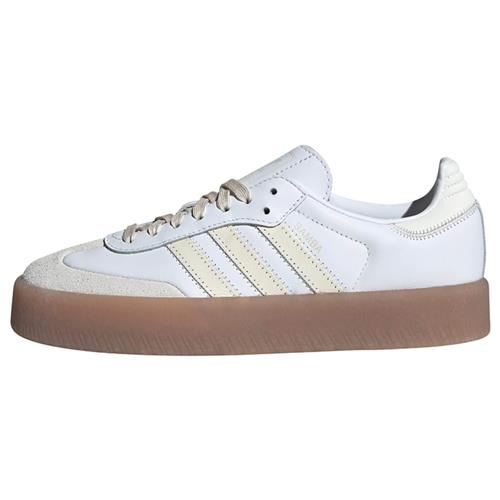 ADIDAS ORIGINALS Sneaker low 'Samba'  beige / hvid