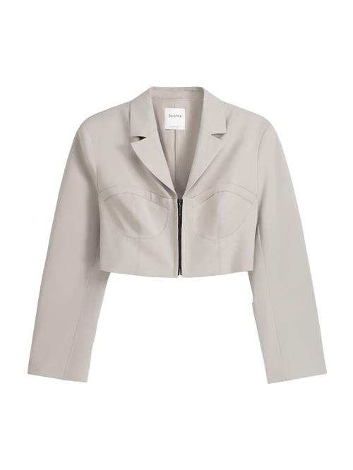 Bershka Blazer  lysegrå