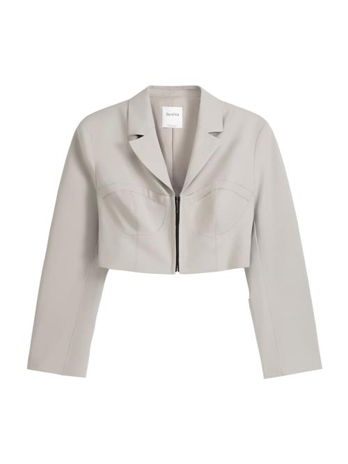 Bershka Blazer  lysegrå