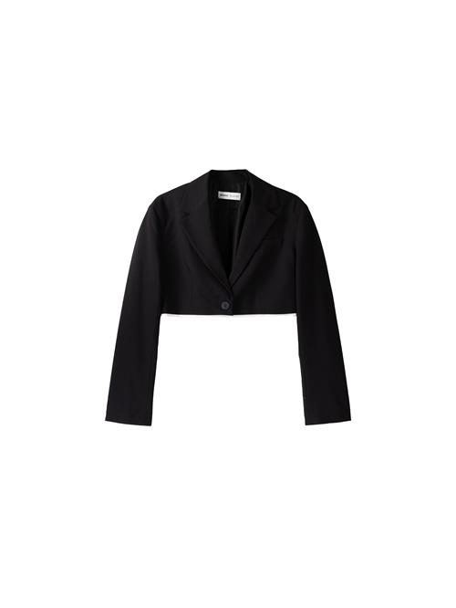 Bershka Blazer  sort / hvid