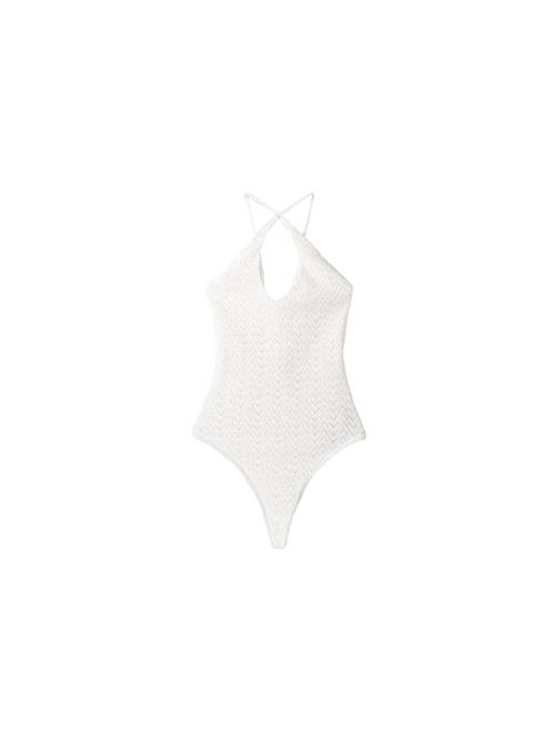 Bershka Shirtbody  offwhite