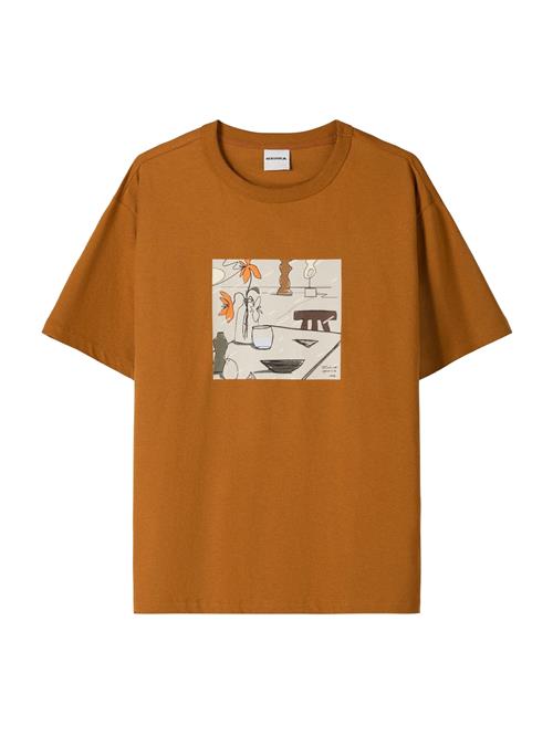 Se Bershka Bluser & t-shirts  brun / karamel / stone / orange ved About You