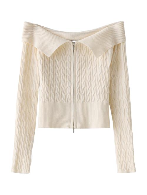 Bershka Cardigan  ecru