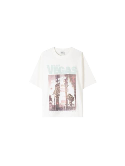 Se Bershka Shirts  mørkebrun / mint / rød / offwhite ved About You