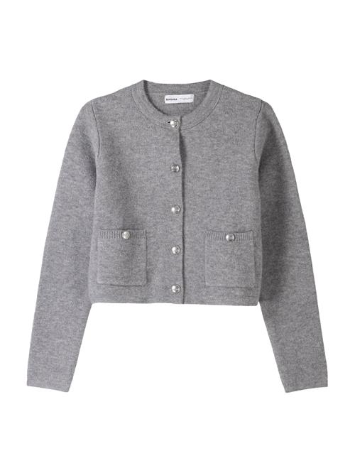 Se Bershka Cardigan  grå-meleret ved About You