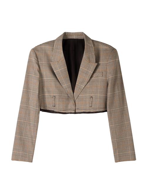 Bershka Blazer  lysebeige / brun