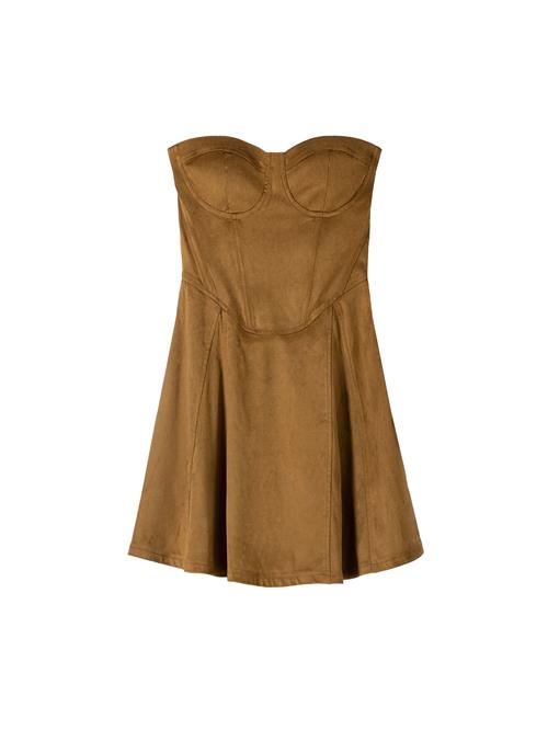 Bershka Kjole  camel