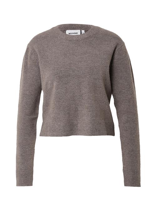 Se WEEKDAY Pullover  brun ved About You