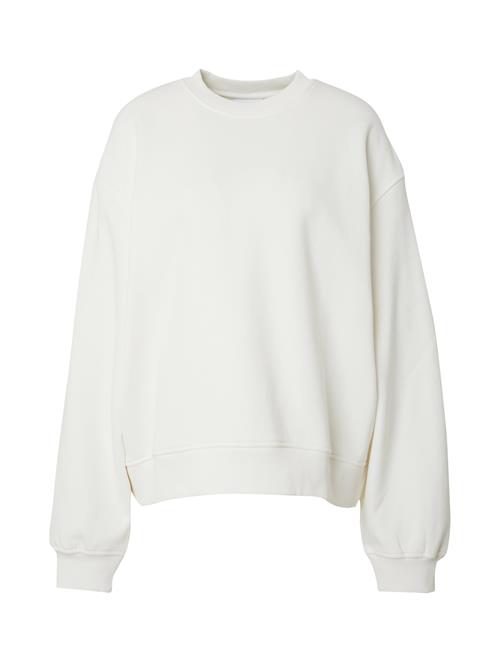 WEEKDAY Sweatshirt 'Paula'  hvid