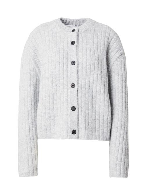 Se WEEKDAY Cardigan 'Alika'  lysegrå ved About You