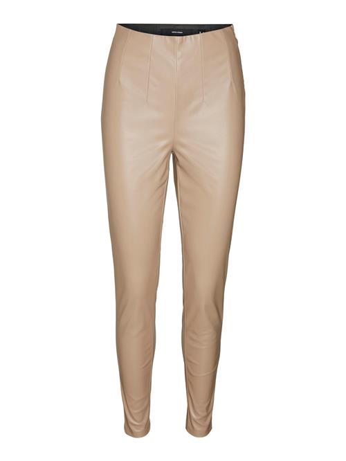 VERO MODA Leggings 'LANA'  lysebrun