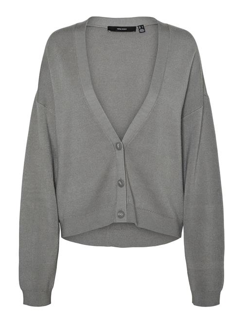 Se VERO MODA Cardigan 'MATHILDE'  grå ved About You