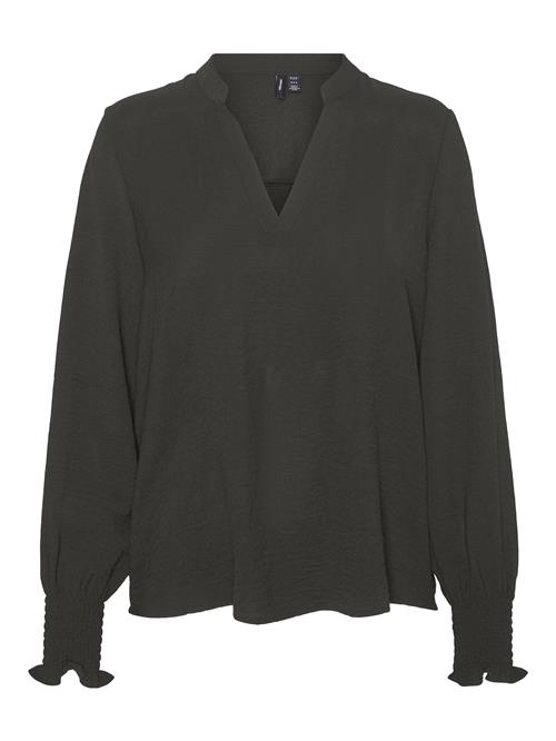 VERO MODA Bluse 'ALVA'  mørkegrøn