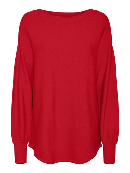 Se VERO MODA Pullover 'NANCY'  rød ved About You