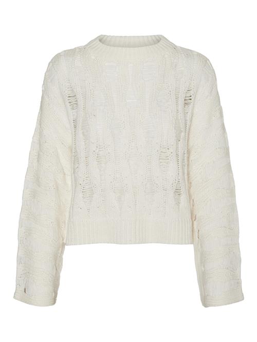 Se VERO MODA Pullover 'TORN'  hvid ved About You