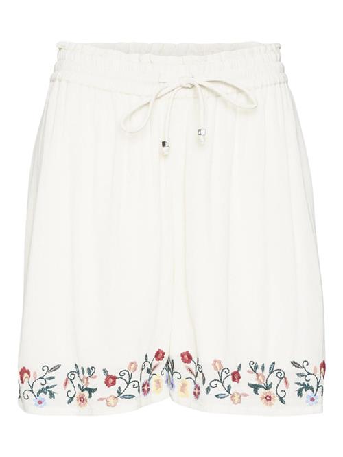 VERO MODA Bukser 'VMSina'  gul / smaragd / lyserød / hvid