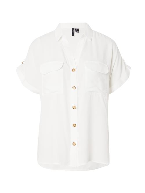 VERO MODA Bluse 'VMBumpy'  hvid