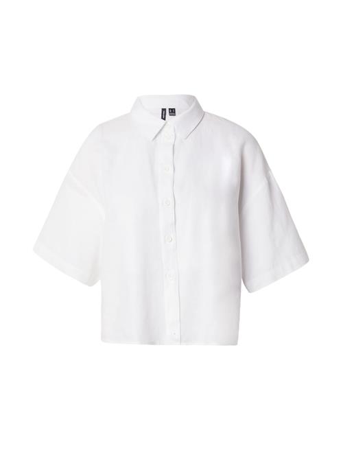 VERO MODA Bluse 'Linn'  hvid