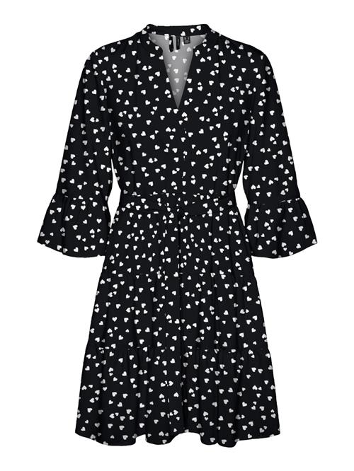 VERO MODA Kjole 'ZERA'  sort / hvid