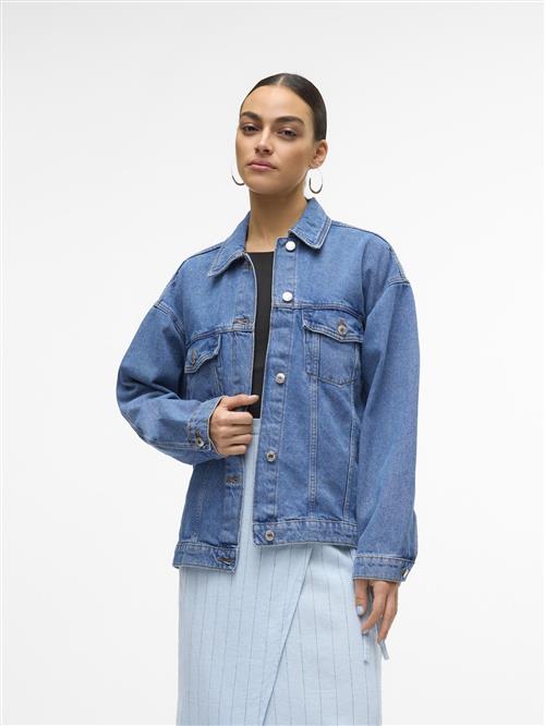 VERO MODA Overgangsjakke  blue denim