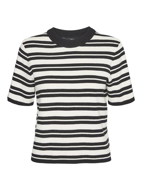 VERO MODA Pullover  sort / uldhvid