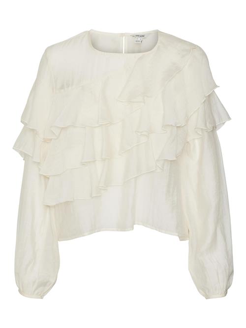 VERO MODA Bluse 'LEANNA '  ecru