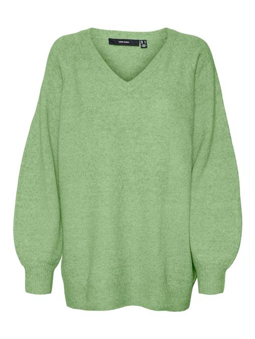 VERO MODA Pullover 'VMLEAF'  pastelgrøn