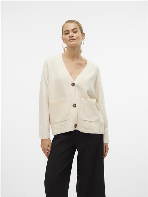 VERO MODA Cardigan 'VMBoom'  creme