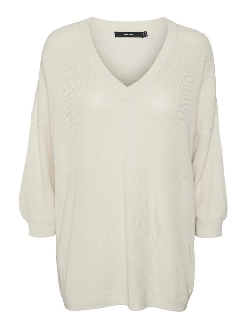 Se VERO MODA Pullover 'NEWLEXSUN '  naturhvid ved About You