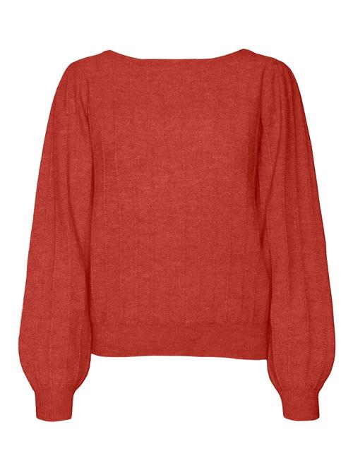 Se VERO MODA Pullover 'KAMILLE'  rustrød ved About You