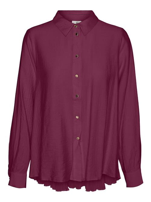 VERO MODA Bluse 'OMILA'  purpur